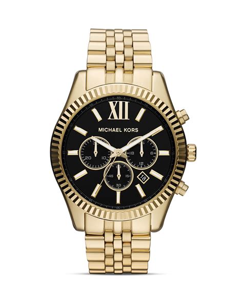 michael kors lexington black-gold|michael kors lexington.